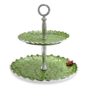 Exhibidor de Pasteles de Tres Niveles, Exhibidor de Cupcakes Ecológico para Fiestas de Cumpleaños y Bodas, Metal Negro - Product Image 6