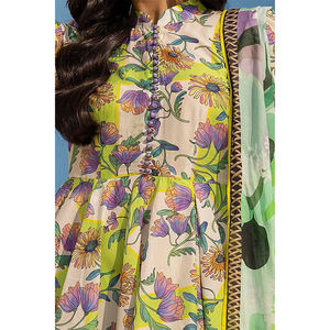 Venta directa de fábrica Vestido informal para mujer Todos los colores Nuevo diseño Personalizado Impresión elegante Bordado Salwar Kameez para Indio - Product Image 3