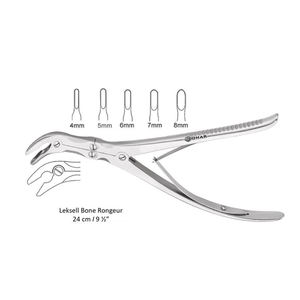 Gran oferta Echlin Duckbill Bone Rongeur 2,3,4mm y 22cm fórceps de alta calidad de acero inoxidable quirúrgico ortopédico veterinario - Product Image 6