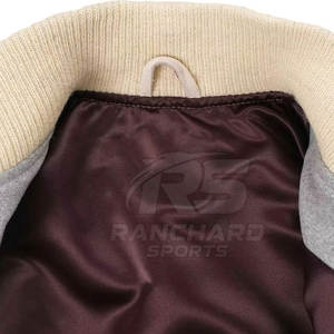 Chaqueta Universitaria para Hombre, Corte Ajustado, Cómoda, Estilo Urbano Moderno, Chaqueta Universitaria para Hombre con Logotipo Personalizado Moderno, Moda Urbana - Product Image 6