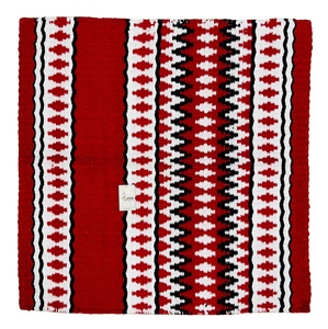 Vente chaude conception personnalisée équestre spectacle Pad haute qualité nouvelle-zélande laine selle couverture Western équitation équipement cheval cuir - Product Image 2