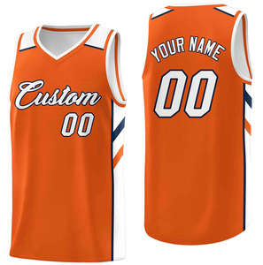 Maillot et short de sport de basket-ball imprimé pour hommes à séchage rapide par sublimation en maille 100% polyester personnalisé en gros - Product Image 4