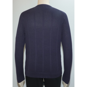 Pull en maille jacquard à manches longues pour homme, décontracté, d'hiver, anti-boulochage, anti-froissement, respirant, en coton - Product Image 4