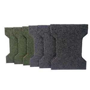 Proveedor de alta calidad de Malasia, venta al por mayor, pavimentadora de hueso en T para hueso de perro, goma de suelo de enclavamiento fácil, grosor de colores personalizable - Product Image 1