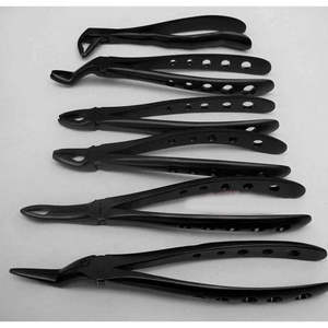 คีมถอนฟันเครื่องมือเคลือบพลาสม่าสีดำ6ชิ้น - Product Image 1