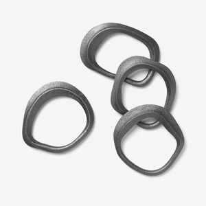 Hotel Table Decorative Black <b>Metal</b> Napkin Ring Modern Design Black Napkin Ring <b>Holders</b> Finest Quality products - Product Image 4