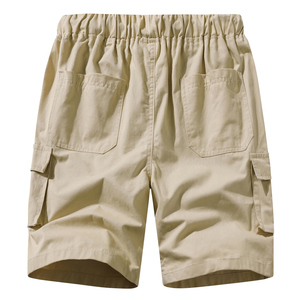 Venta al por mayor de algodón Cargo Pantalones cortos de hombre Casual Multi-bolsillos Diseño Tallas grandes Secado rápido Transpirable-Pantalones cortos de cintura media Cargo - Product Image 6