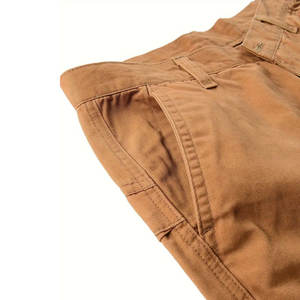 Pantalones Cargo de nuevo estilo, venta al por mayor, algodón de estilo personalizado de alta calidad, 100%, 6 bolsillos, pantalones Cargo lisos con cordón para hombre - Product Image 3