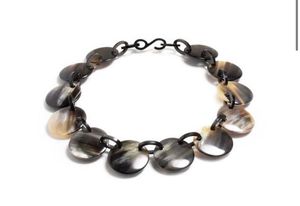 สร้อยคอเขาควายสร้อยคอฮอร์นและฮอร์นเหมาะสำหรับปรับแต่งขนาดได้ตามต้องการสร้อยคอเขาควายโดยงานฝีมือ HF - Product Image 4