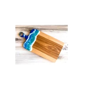 Planche à découper en bois imprimée émaillée décorative de qualité supérieure, écologique, pour la préparation et le hachage des aliments - Product Image 5