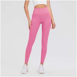 Seamless Scrunch Workout Sports Fitness for Woman Gym Women High Quality Spandex Lightweight High-Waist Yoga <b>Leggings</b> - Product Image 3
