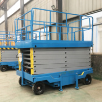 Vente flash : Plateforme élévatrice 4M 6M 8M 10M 12M 14M, batterie 220V, 4,5Kw, 500Kg, élévateur à ciseaux pour véhicule