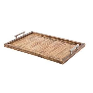 Bandejas de Madera para Servir en Bodas, Fiestas, Catering, para Servir Deliciosos Alimentos y Postres en Hoteles - Product Image 1