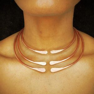 Collar de Cobre Puro Hecho a Mano para Mujer - Regalo Moderno y Tradicional de Sanación - Product Image 6