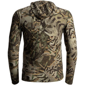 Sudadera con Capucha para Hombre, de Invierno, Color Sólido, de Peso Medio, Transpirable, para Deportes, Caza, Manga Larga, Capa Base para Camping, Precio Más Vendido - Product Image 4