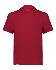 Sudadera con capucha de manga corta de punto suave para jóvenes con su logotipo - Product Image 1