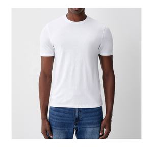 T-shirt unisexe à manches courtes, col montant, en coton 100 %, 250 g/m², surdimensionné, épaules tombantes, imprimé personnalisé, uni, de luxe - Product Image 1