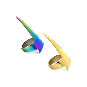 Anillos Separadores de Cabello de Acero Inoxidable de Primera Calidad, Color Dorado, Innovadores, Agujas de Gancho para Separar las Secciones, Herramienta de Extensión TEEJAY Personalizada - Product Image 3