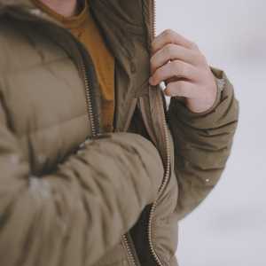 Chaquetas de Pesca Acolchadas Cálidas, Chaqueta de Invierno Ligera para Hombre, Chaqueta Acolchada Personalizada para Senderismo - Product Image 4