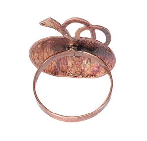 Porte-serviette décoratif en cuivre design look top vente personnalisé tout forme et taille rond de serviette meilleure vente - Product Image 6