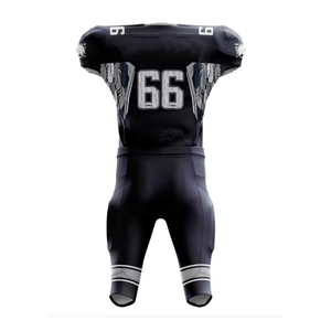 Équipe professionnelle porter l'uniforme de football américain uniforme confortable hommes vêtements de sport uniforme de football américain à séchage rapide - Product Image 5