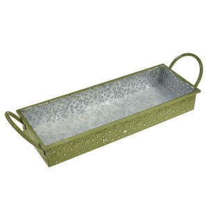 Nouveau design miroir plateau décoration de la maison plateau en métal forme ronde vaisselle ustensiles de cuisine restaurants fabricant en gros fournisseur - Product Image 4