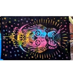 Venta caliente Morden Design Multi Tie Dye Tapices para colgar en la pared Sábana para decoración del hogar Disponible al mejor precio - Product Image 1