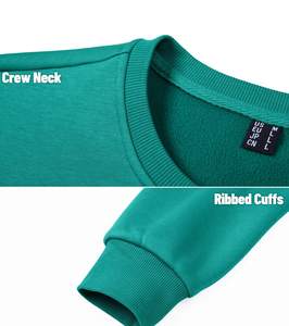 Automne et hiver qualité supérieure hommes polaire pull sweat 100% coton tissé hiver sweats à capuche - Product Image 3