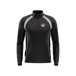 Factory Direct Custom 1/4 Quarter Zip Vêtements gaéliques pour hommes GAA Hurling Halfzip top Midlayer LGFA Top - Product Image 4