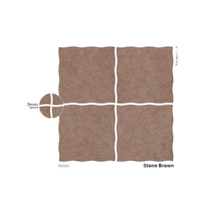 Carreaux de sol en porcelaine émaillée polie 500x500mm, design antibactérien à emboîtement pour usage intérieur et extérieur - Product Image 1