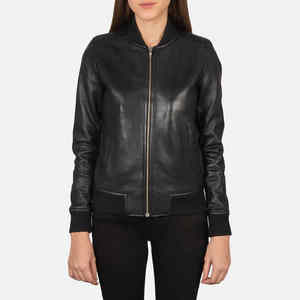 Veste en cuir de vachette de meilleure qualité en peau de vache pour femmes, veste en cuir véritable pour dames, vêtements d'hiver fabriqués par des professionnels, vente en gros - Product Image 2