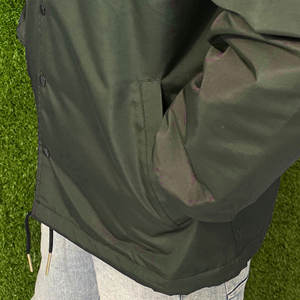 Vestes bomber coupe-vent pour hommes en toile de haute qualité, personnalisées en gros, avec motif lettres, pour l'automne et l'hiver - Product Image 6