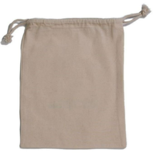 Bolsa con cordón de algodón orgánico 100%, bolsa de regalo y almacenamiento Natural reutilizable con impresión de logotipo personalizado, MOQ bajo ecológico - Product Image 4