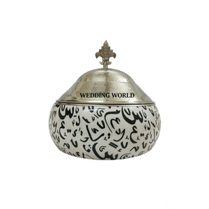Calentador de alimentos de acero inoxidable, hecha a mano cazuela de calidad superior, vajilla de forma redonda, olla caliente de Metal de lujo - Product Image 3
