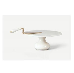 Latest Design Marble <b>Cake</b> <b>Stand</b> for Chocolates and Dessert Parties Decorate Marble and Wood <b>Cake</b> <b>Stand</b> - Product Image 6