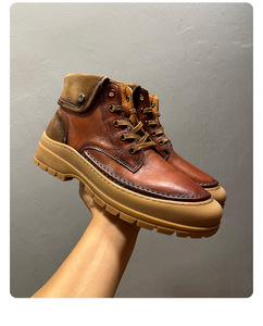Chaussures Oxford Formelles Classiques en Cuir de Vachette Pleine Fleur pour Hommes – Idéales pour le Travail, les Fêtes et la Sécurité - Product Image 2