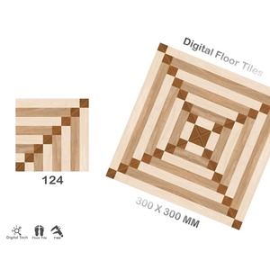 Premium Quality Vistaar 300x300mm Digital Ceramic Floor Tiles Export Grade Porcelain Glazed Finish Competitive Pricing - Product Image 6