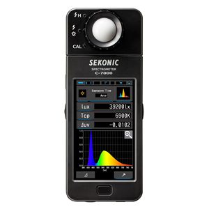 NOUVEAU SPECTROMÈTRE ORIGINAL Seko-nic C-7000, analyseur de spectre, kit complet, outil portable pour le contrôle précis des couleurs - Product Image 3