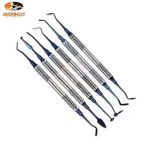 Jackbilly ชุดเครื่องมือกรอกข้อมูลคอมโพสิตทันตกรรม6ชิ้น, เครื่องมือเหล็กแบบใช้มือด้ามจับกลวงออกแบบมาสำหรับ - Product Image 6