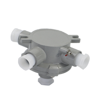 Boîte de jonction ronde antidéflagrante IP65 4Hub pour les lieux dangereux et les atmosphères explosives