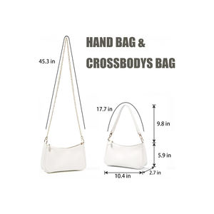 Bolso de Hombro de Moda para Mujer, de Piel Sintética, con Cierre, Impermeable, Ligero y Duradero, Nuevo Modelo 2026, Embalaje Personalizado, Servicio OEM - Product Image 2