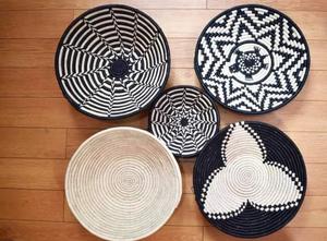 แผ่นหญ้าทะเลสีสันสดใสแบบเวียดนามที่แขวนผนังของตกแต่งบ้านสไตล์วินเทจตัวเลือกที่ดีสำหรับส่งออก - Product Image 2