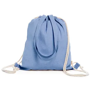 Borsa Tote Ecologica Riciclata Nera per Trasporto Gadget, Articolo Promozionale - Product Image 2