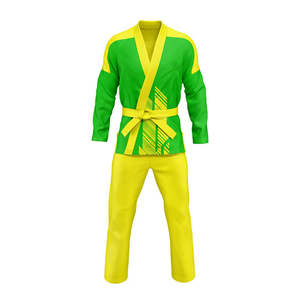 Uniforme de judo et d'arts martiaux unisexe de haute qualité, sur mesure, 100% coton, respirant, léger, durable, vente en gros - Product Image 5