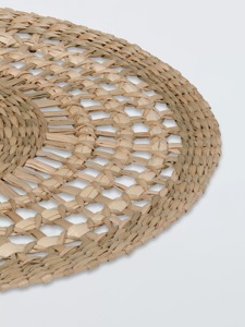 Napperon rond en jonc de mer tissé Produits écologiques Fabriqué au Vietnam Napperon Décoration de table en gros - Product Image 3