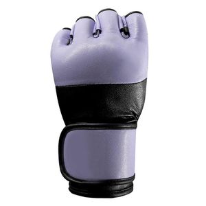 Gants de boxe MMA sur mesure OEM, matériau PU de haute qualité, évacuation de l'humidité, fermeture à boucle, couleurs, designs et tailles personnalisés - Product Image 2