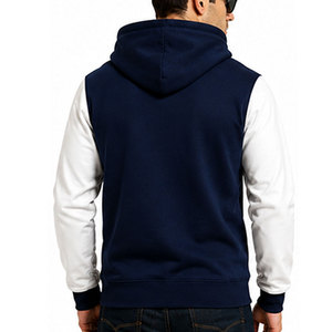 Sweat à capuche pour homme en cuir à manches longues, design personnalisé, vente chaude, pull décontracté d'hiver, haute qualité, prix abordable - Product Image 2