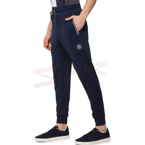 Pantalones Jogger de cintura alta para hombre más vendidos, ropa informal de lona para adultos con logotipo personalizable, patrón recto Popular - Product Image 1