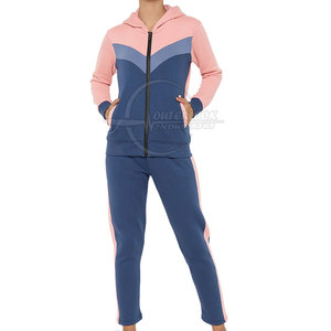 Survêtement Femme 65% Coton 35% Polyester Surdimensionné Coupe Décontractée Survêtement Femme Logo de Marque Personnalisé - Product Image 1