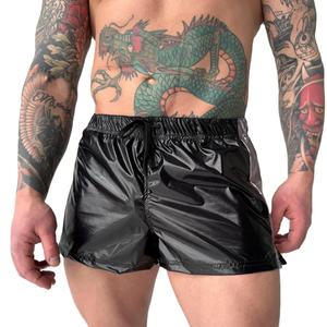 Pantalones Cortos Deportivos para Hombre, 100% Poliéster, Transpirables, de Secado Rápido, Personalizados, de Alta Calidad, Estilo Casual, Color Sólido - Product Image 1